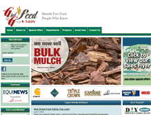 Tablet Screenshot of gandgfeed.com